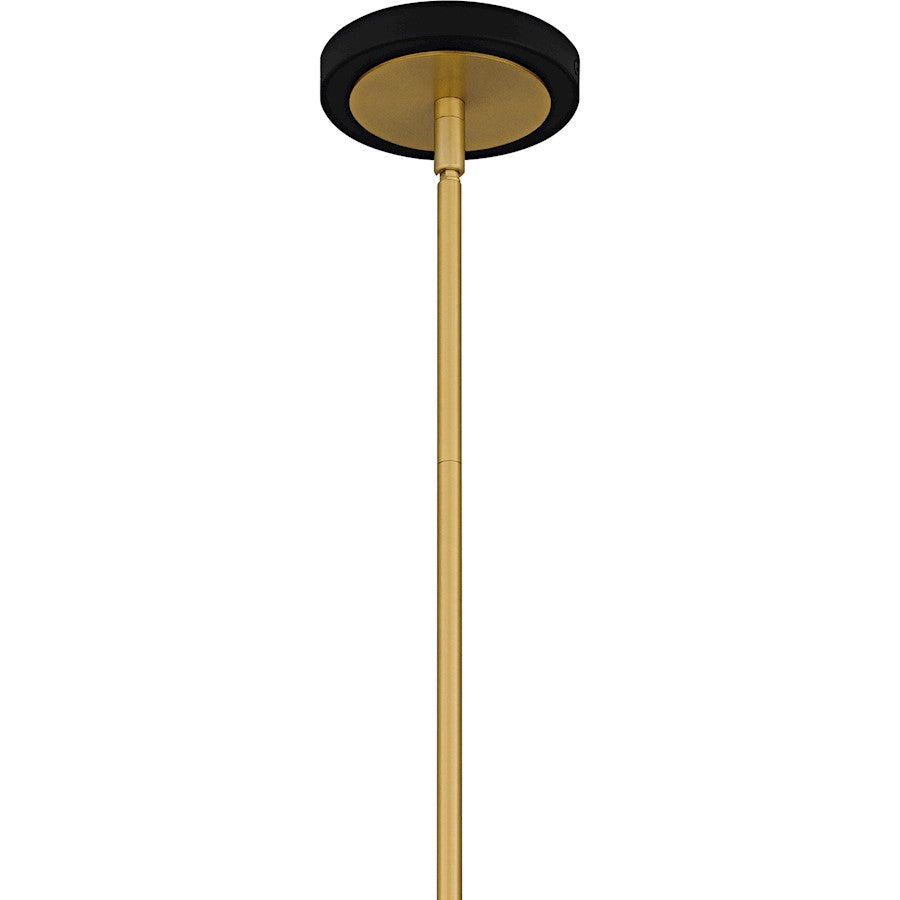 Arden 3Light Chandelier, Matte Black/Metal