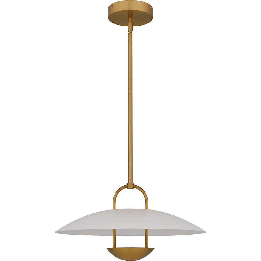 Bingham Light Pendant, Brushed Gold/Metal