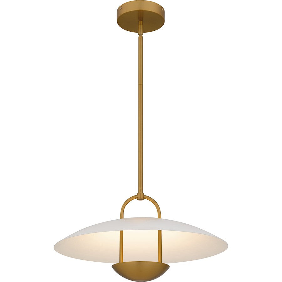 Bingham Light Pendant, Brushed Gold/Metal