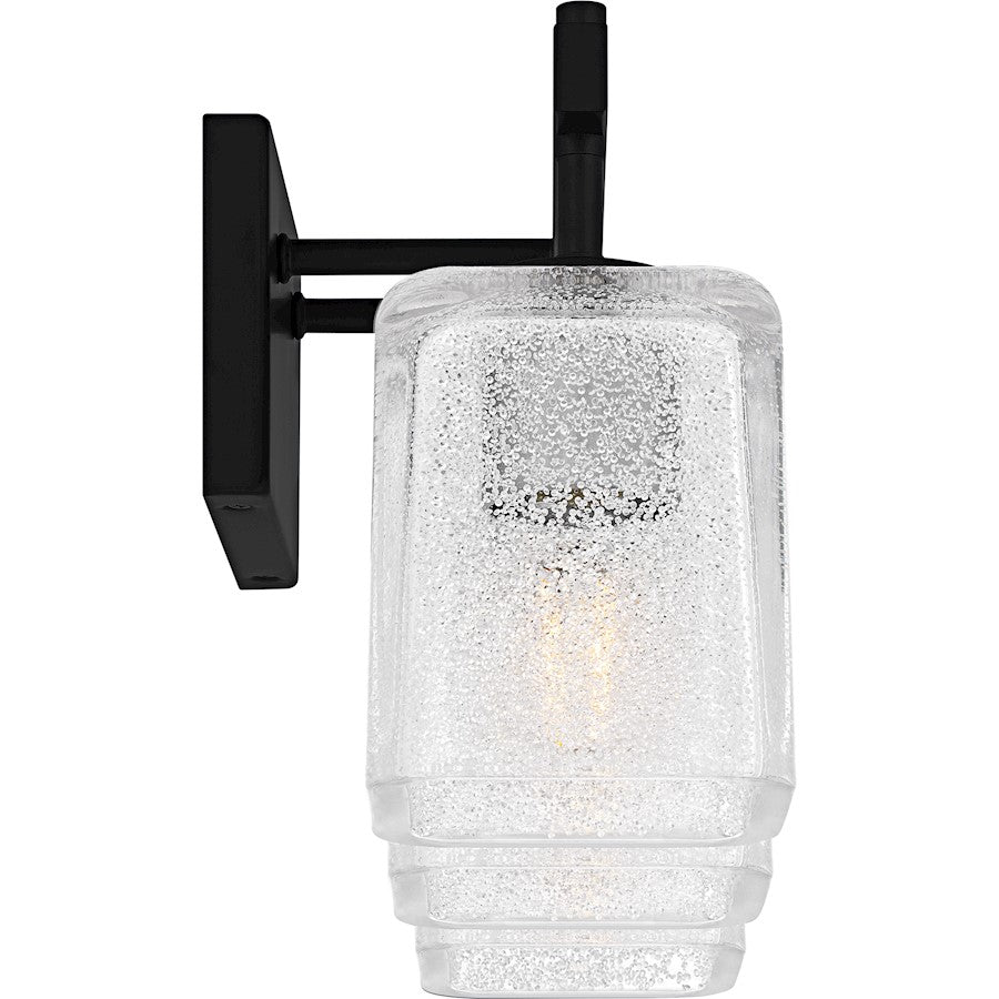 Brenthouse 3Lt Bath Light, Black/Clear/Sand Spray Inside