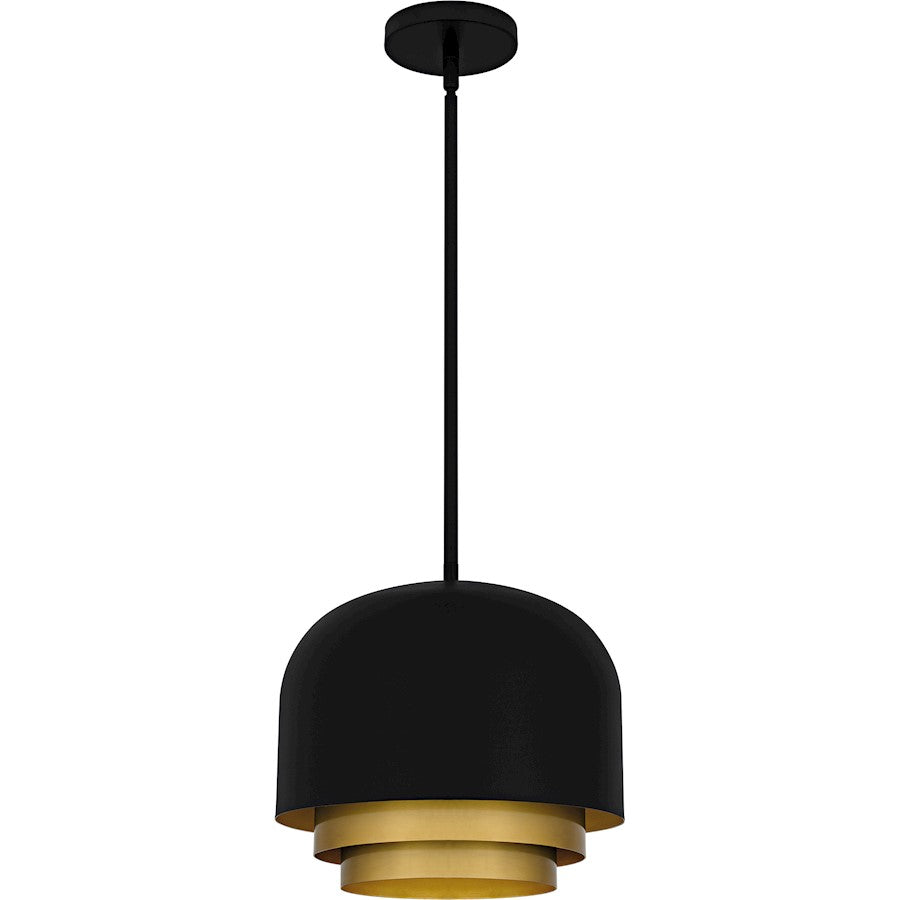 Frankie 3Light Pendant, Matte Black/Metal