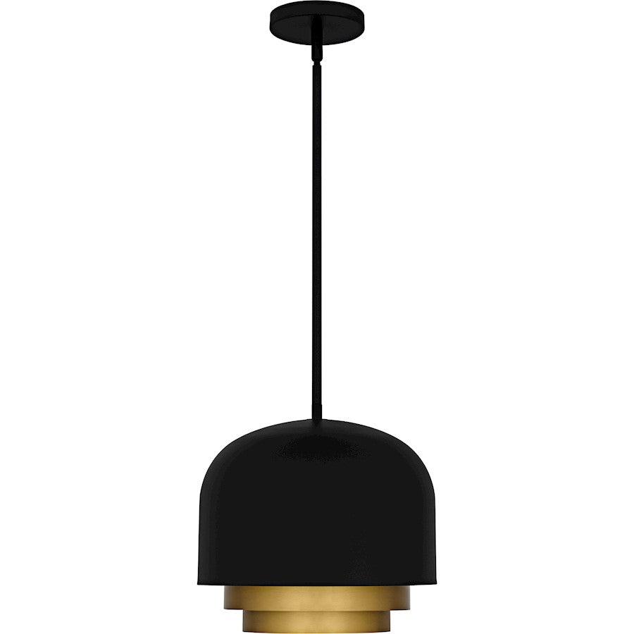 Frankie 3Light Pendant, Matte Black/Metal