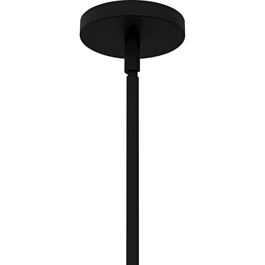 Frankie 4Light Pendant, Matte Black/Metal