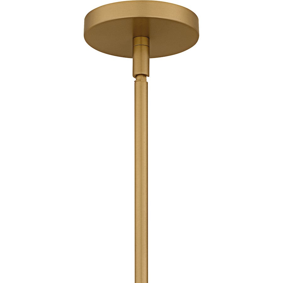 Lumi 3Light Pendant, Brushed Weathered Brass/Metal