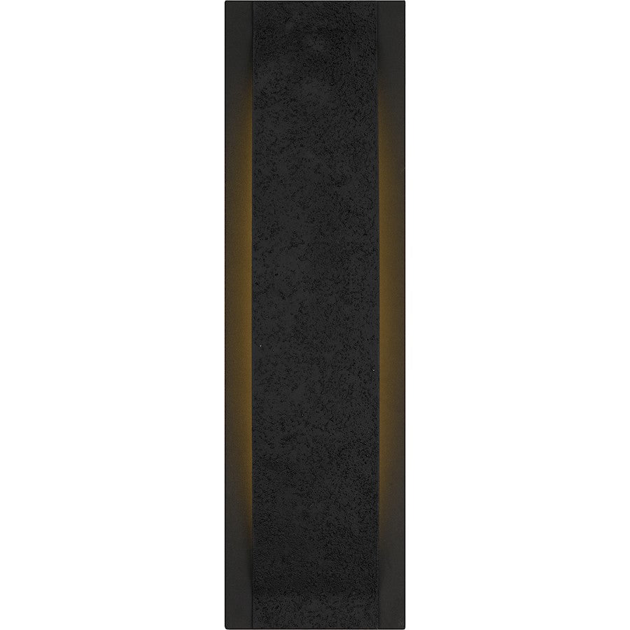 Onyx LED 7" Outdoor Lantern, Earth Black