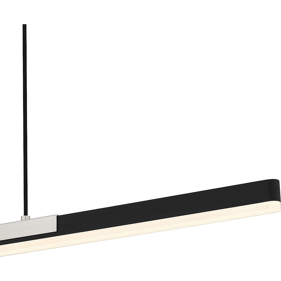 Colter Integrated LED Island Light, Brushed Nickel