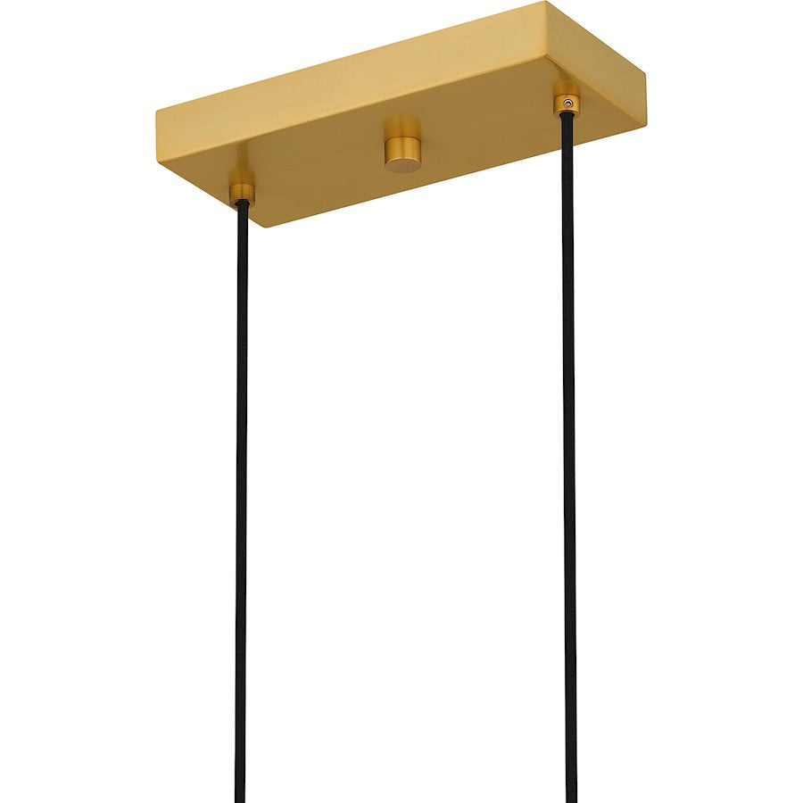 Colter Integrated LED Island Light, Brushed Gold