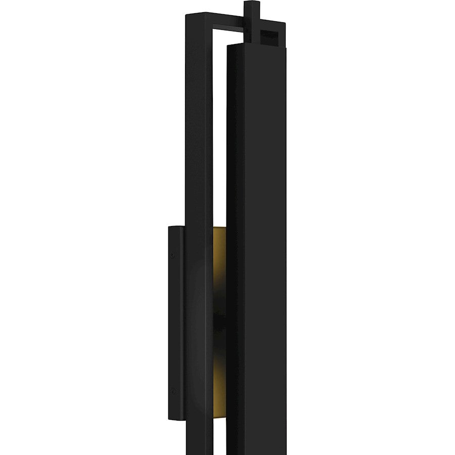 Pointsett Light Outdoor Lantern, Matte Black