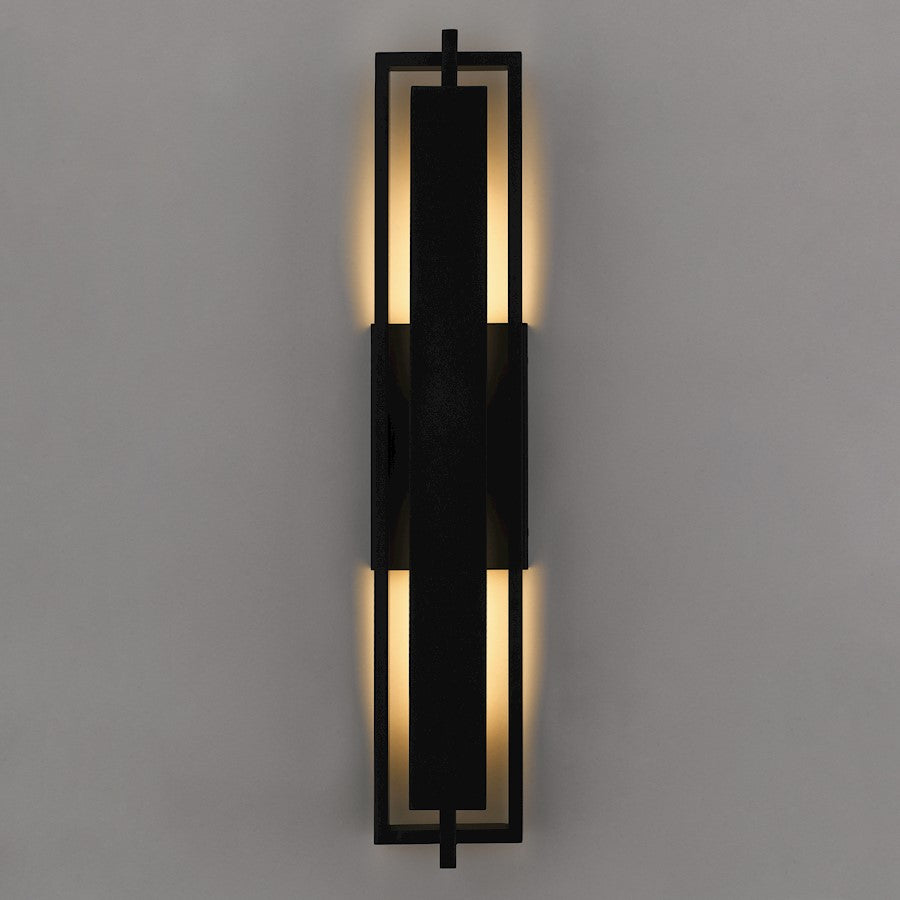 Pointsett Light Outdoor Lantern, Matte Black