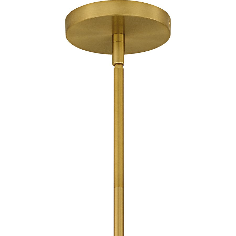 Portia 3Light Pendant, Brushed Gold/Metal