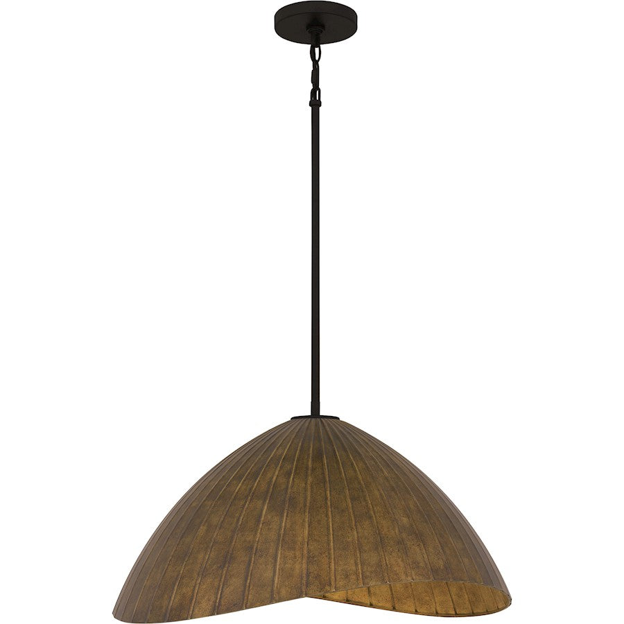Ariel 4Light Pendant, Matte Black/Metal
