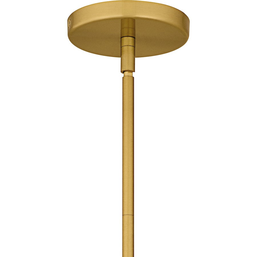 Eslinger 1Lt Mini Pendant, Gold/Clear/Cloud/Clear
