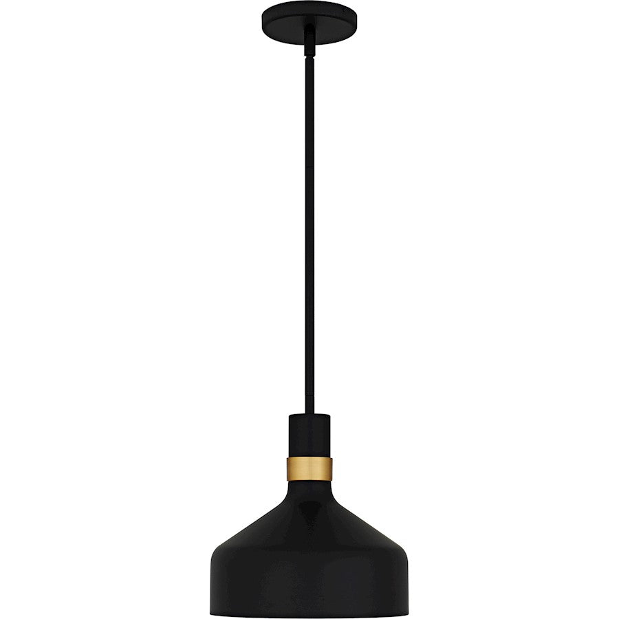 Arbor 1Lt Mini Pendant, Black/Metal(mbk/brg/s85 Inside)