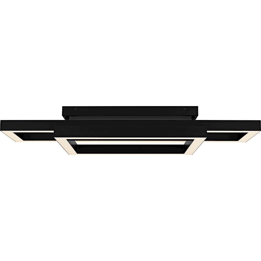 Lawless Light Semi-Flush Mount, Matte Black