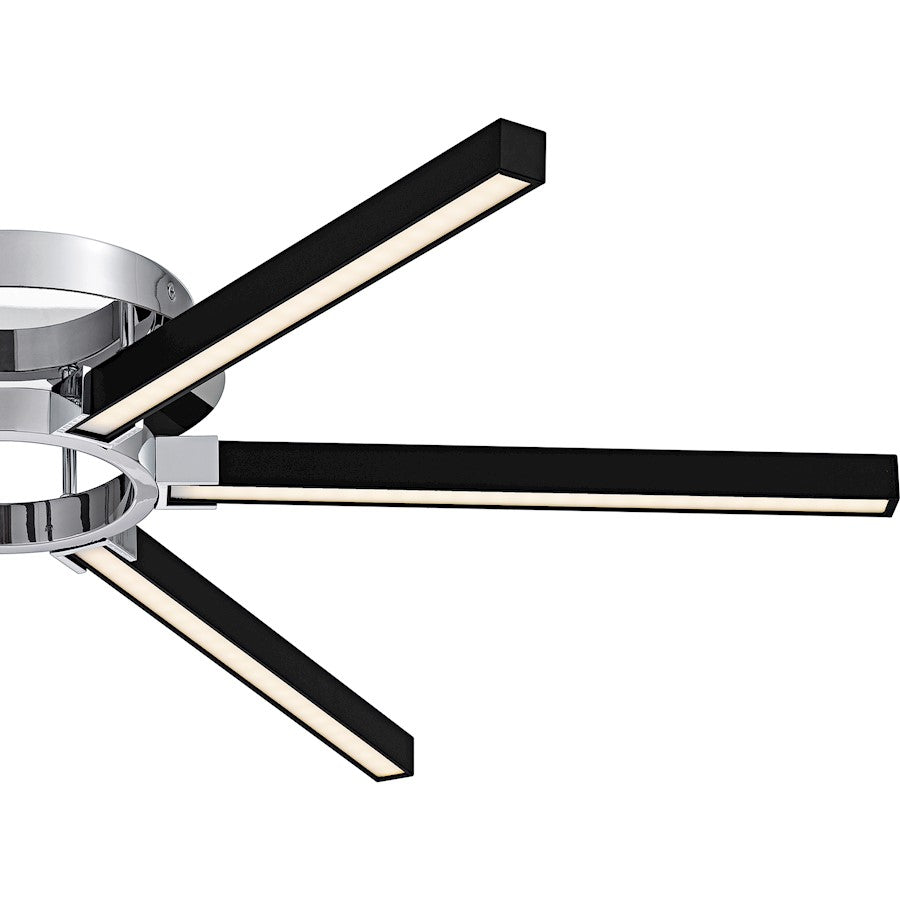 Zealand Light Semi-Flush Mount, Polished Chrome