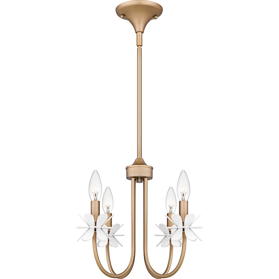 Remy 4Light Chandelier, Bronze Gold