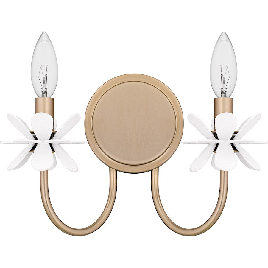 Remy 2Light Wall Sconce, Bronze Gold