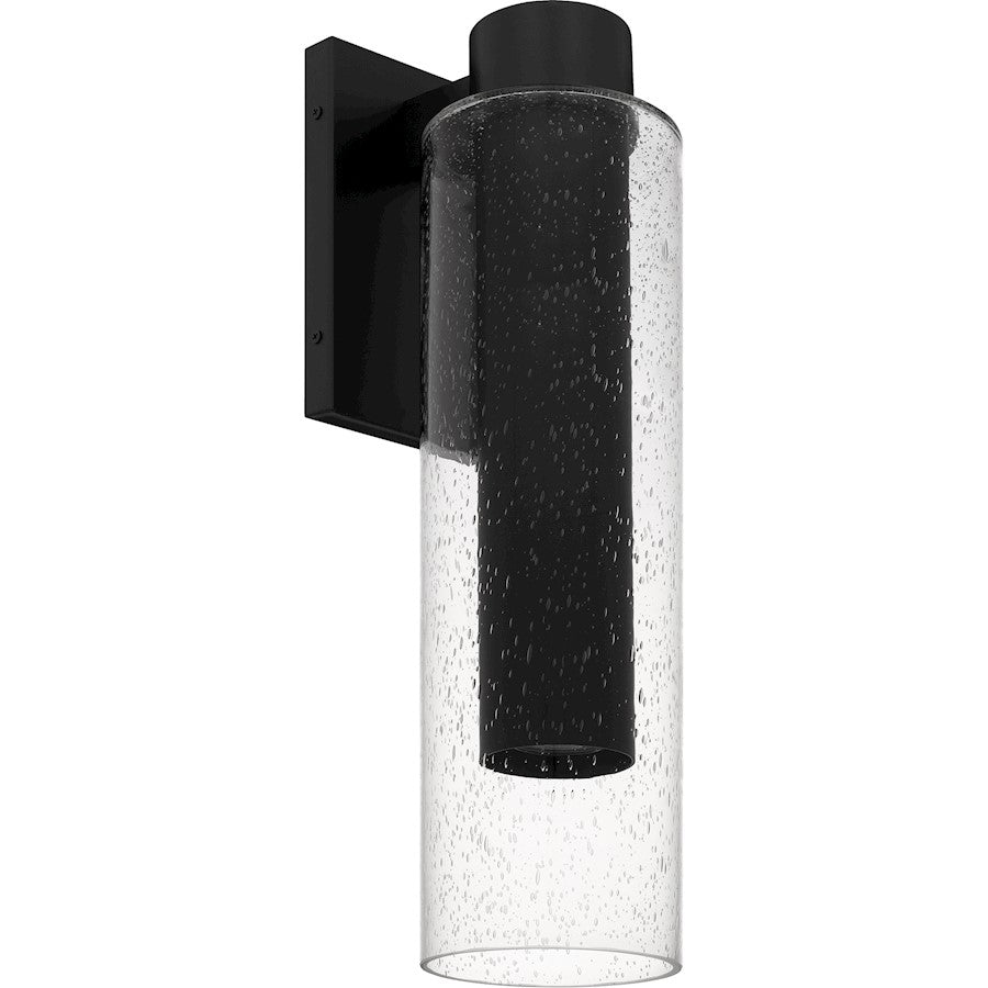 Sawyer 1Lt 20" Outdoor Lantern, Black/Clear Seedy