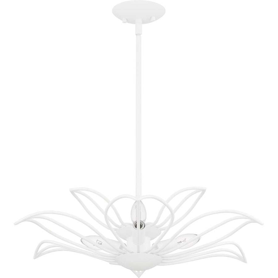 Tallulah 3Light Pendant, Sand White