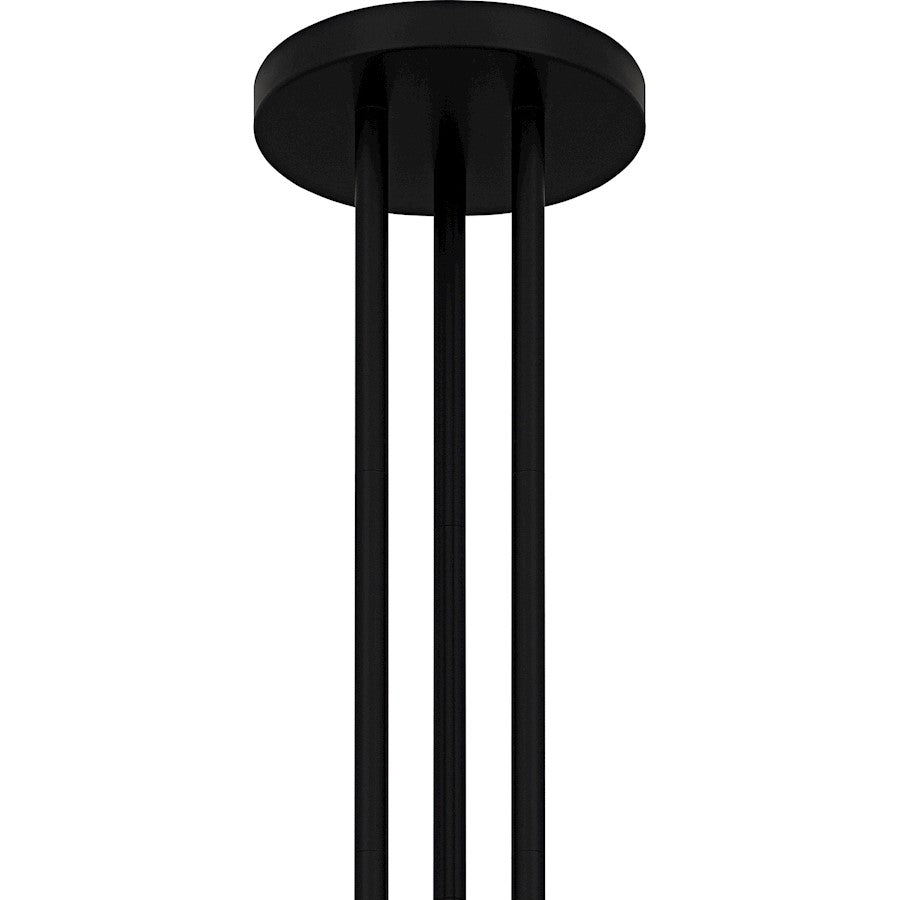 Winsland 12Light Chandelier, Matte Black