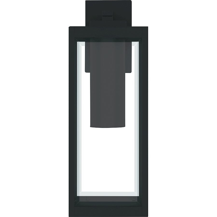 Westover 1Lt 20" Outdoor Lantern, Earth Black/Clear Beveled