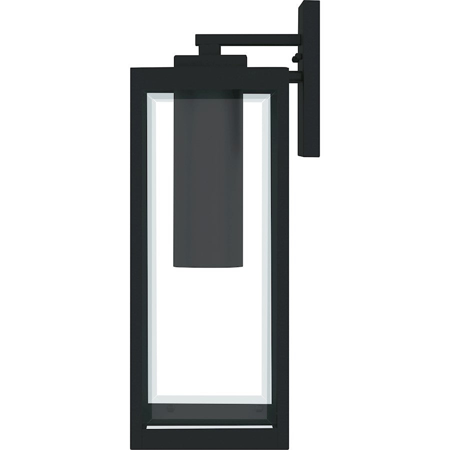 Westover 1Lt 20" Outdoor Lantern, Earth Black/Clear Beveled