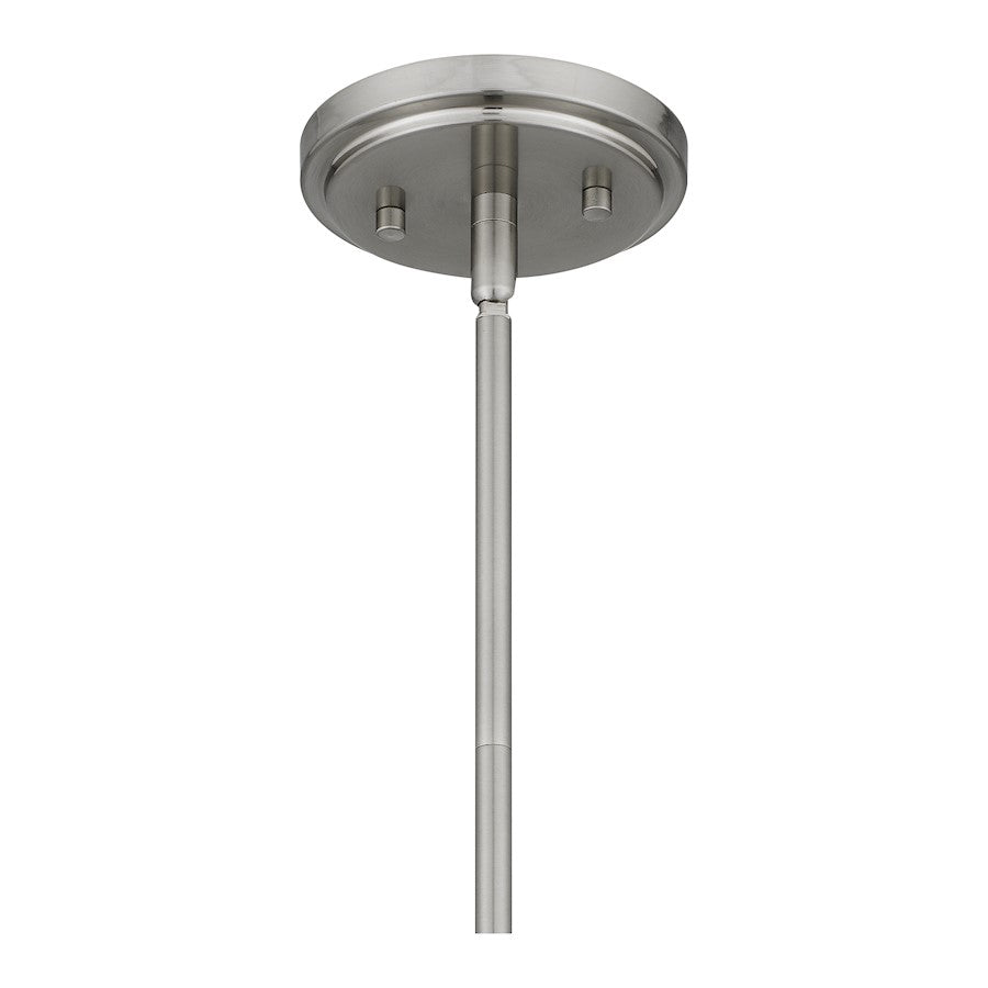 Acacia 1 Light Mini Pendant, Clear Water