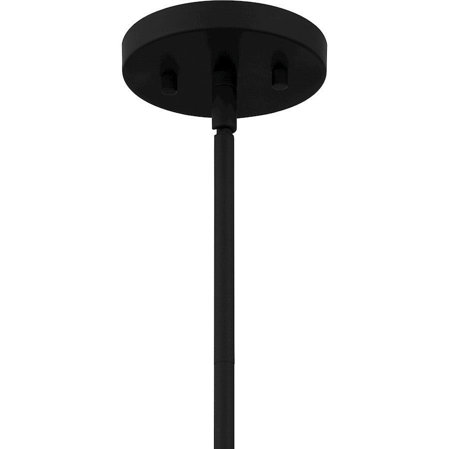Appleton 2 Light Pendant, Matte Black/Metal