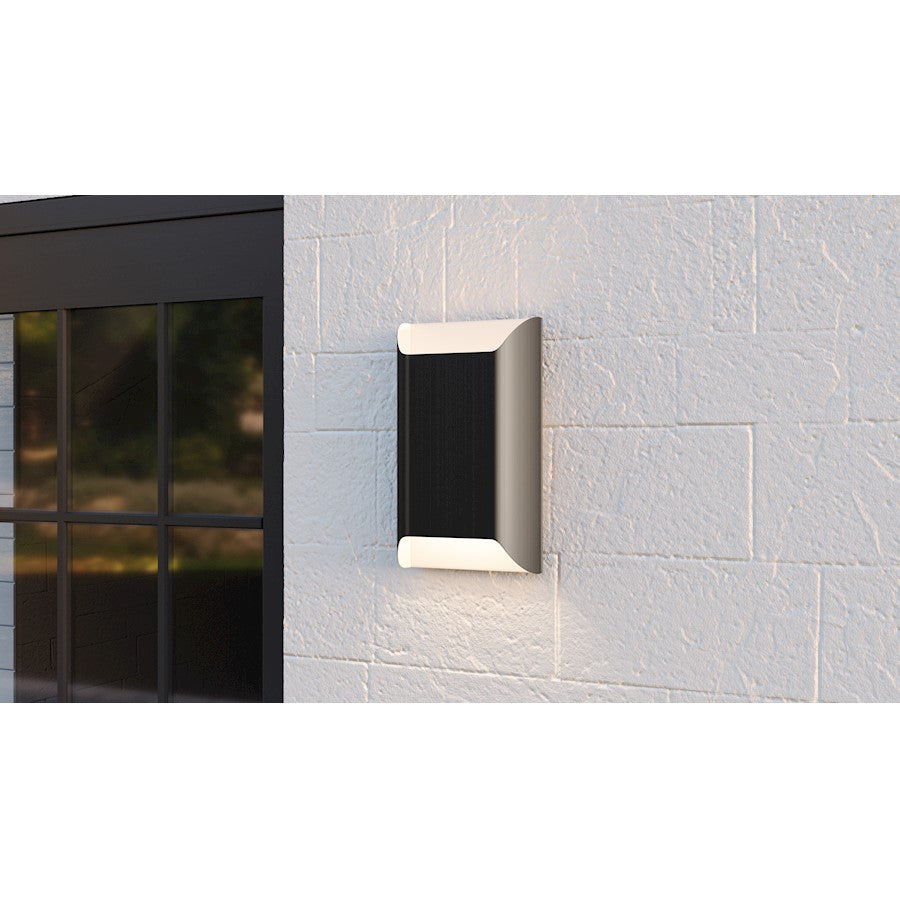 Becklow 2 Light Outdoor Lantern, Matte Black