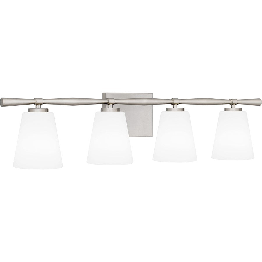 Brindley 4 Light Bath Light, Opal Etched