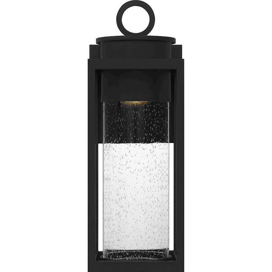 Donegal 1 Light Outdoor Wall Mount, Matte Black