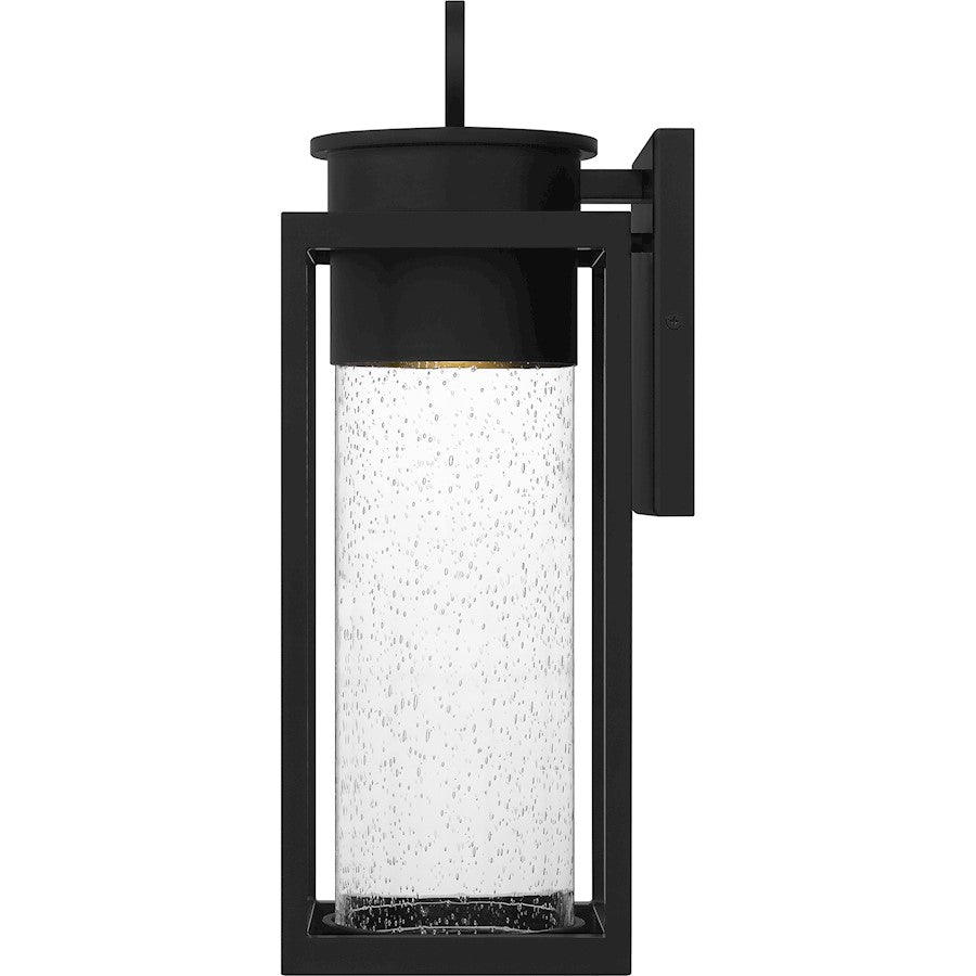 Donegal 1 Light Outdoor Wall Mount, Matte Black