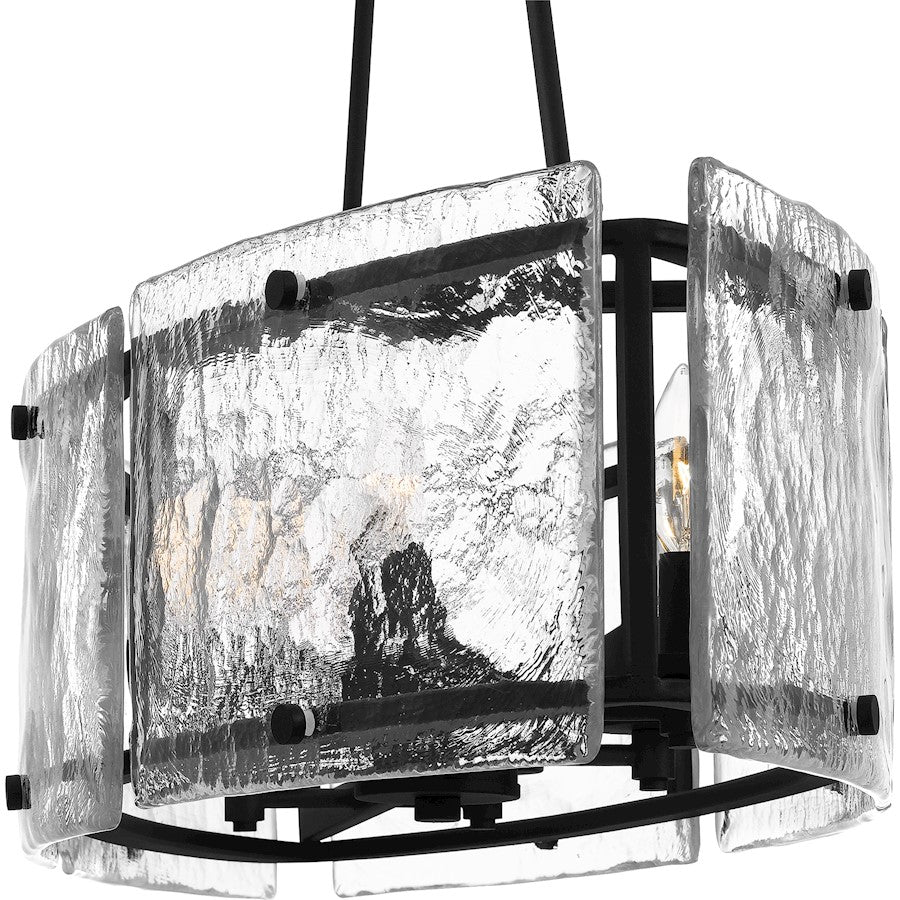 Fortress 6 Light Island Light, Earth Black/Clear Textured