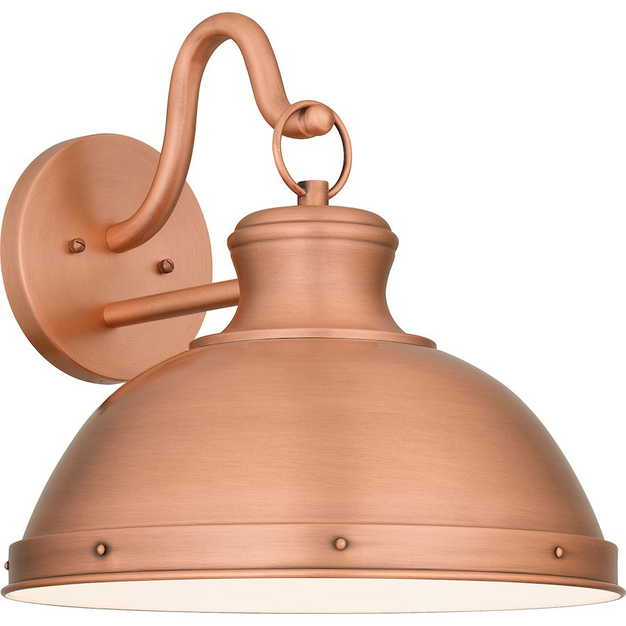 Quoizel Jameson 1 Light 14" Outdoor Lantern, Aged Copper/Metal - JAM8414AC