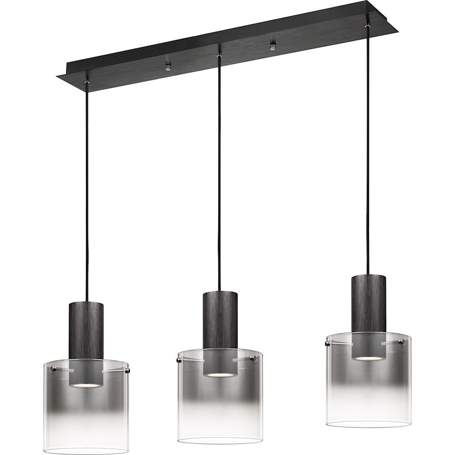 Kilmer Light Island Chandelier, Earth Black