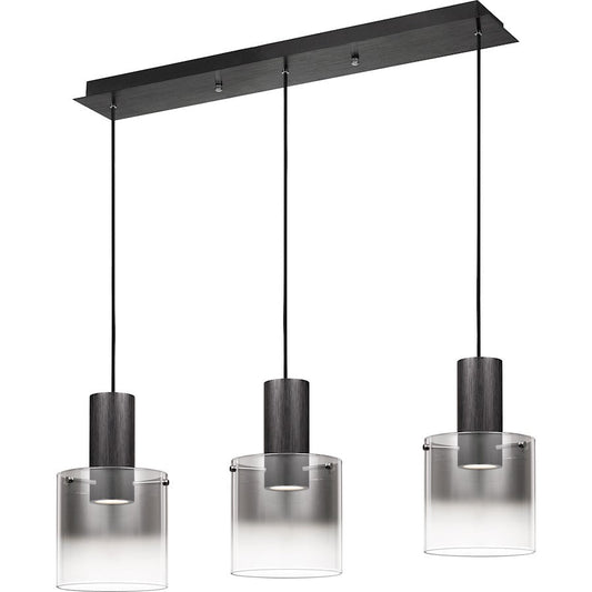 Kilmer Light Island Chandelier, Earth Black