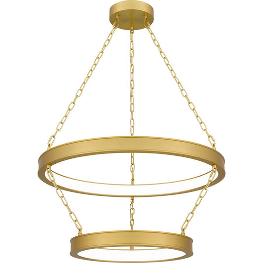 Quoizel Ozara Pendant, Antique Brass - PCOZA2827A