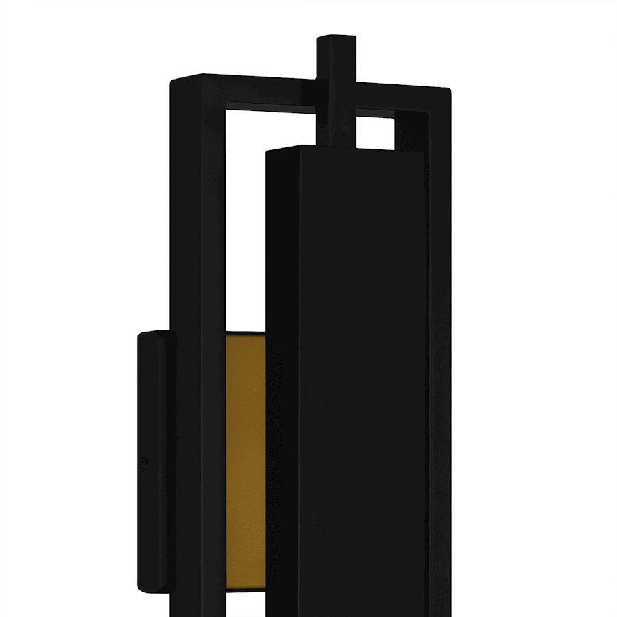 Pointsett Outdoor Lantern, Matte Black