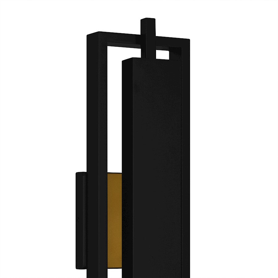 Pointsett Outdoor Lantern, Matte Black