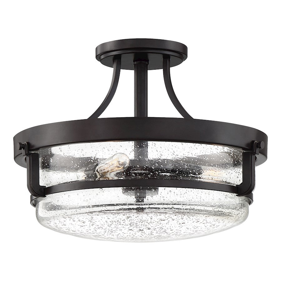 Outpost Semi-Flush Mount, Palladian Bronze