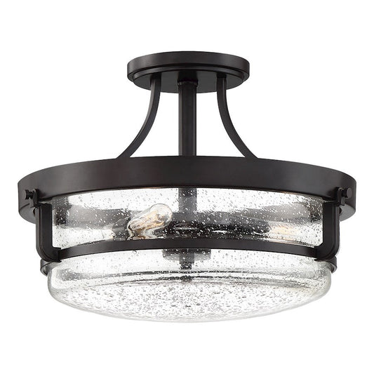 Outpost Semi-Flush Mount, Palladian Bronze