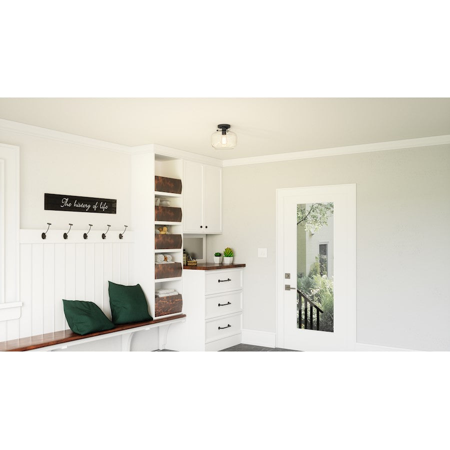 Lorah 1 Light Flush Mount