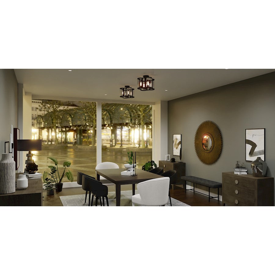 Renee 4 Light Semi-Flush Mount