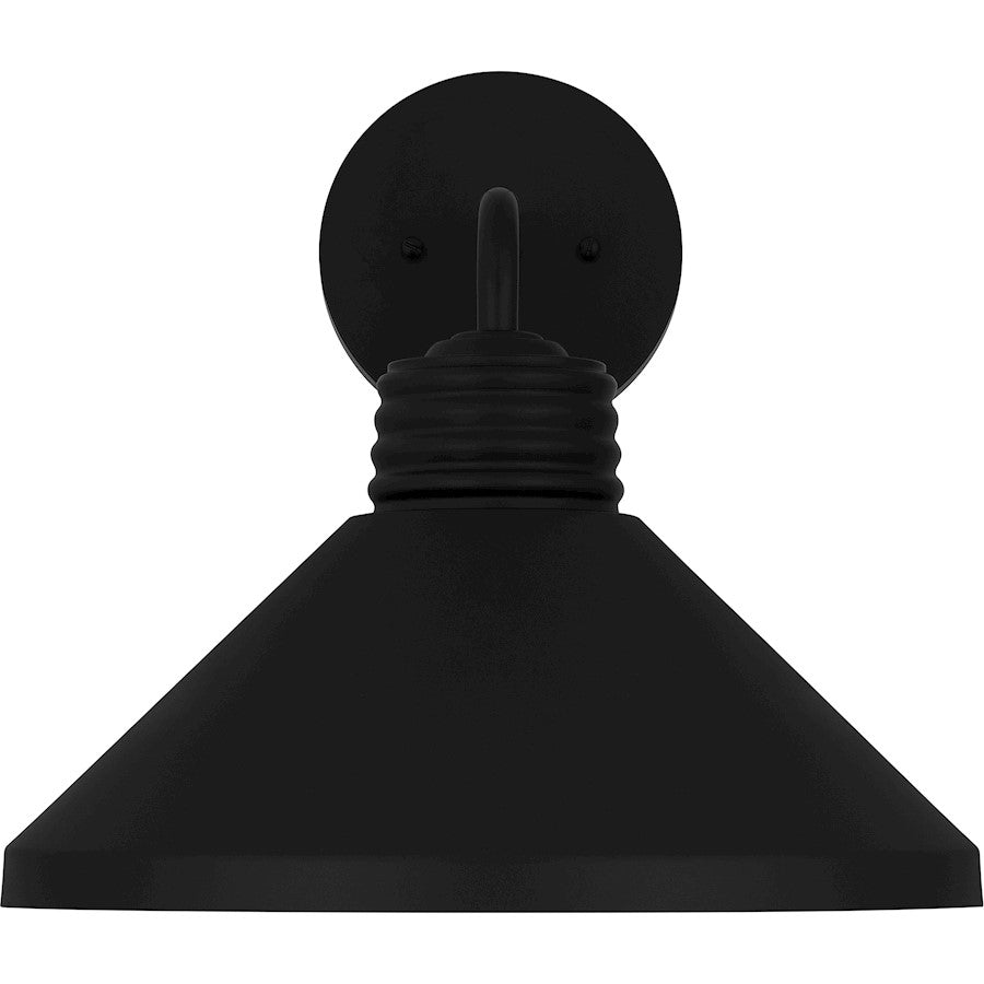 Rencher 1 Light Outdoor Lantern, Matte Black/Metal