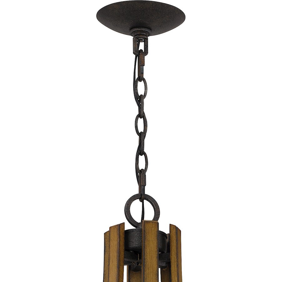 Shire 15 Light Chandelier, Rustic Black