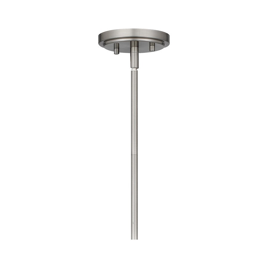 Sterling 5 Light Chandelier Light, Brushed Nickel
