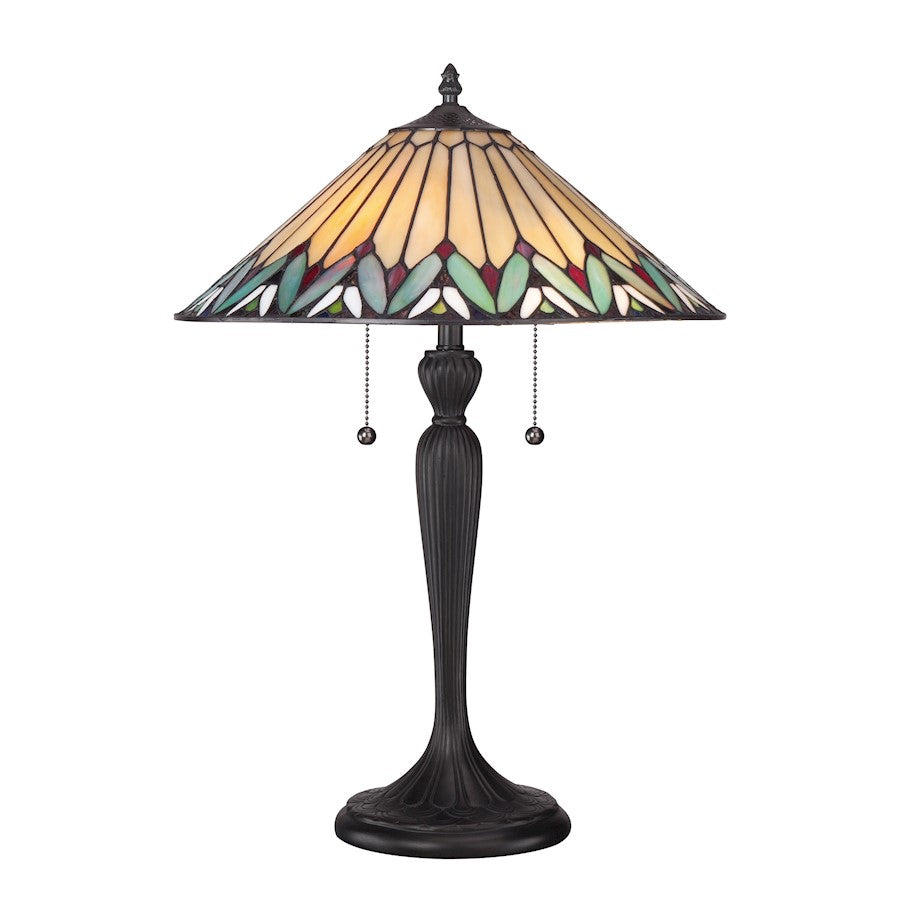 2 Light Pearson Tiffany Table Lamp