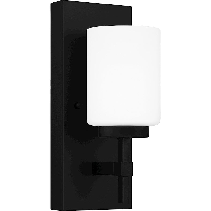 Wilburn 1 Light Wall Sconce, Opal Etched