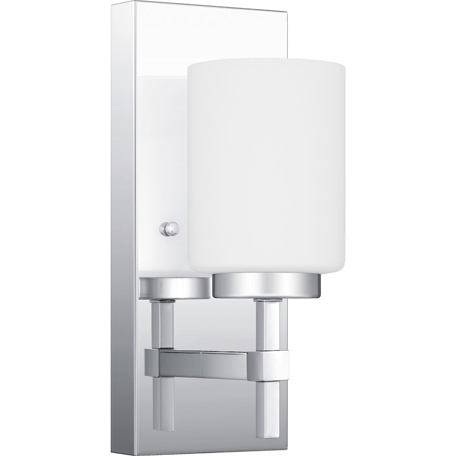 Wilburn 1 Light Wall Sconce, Opal Etched