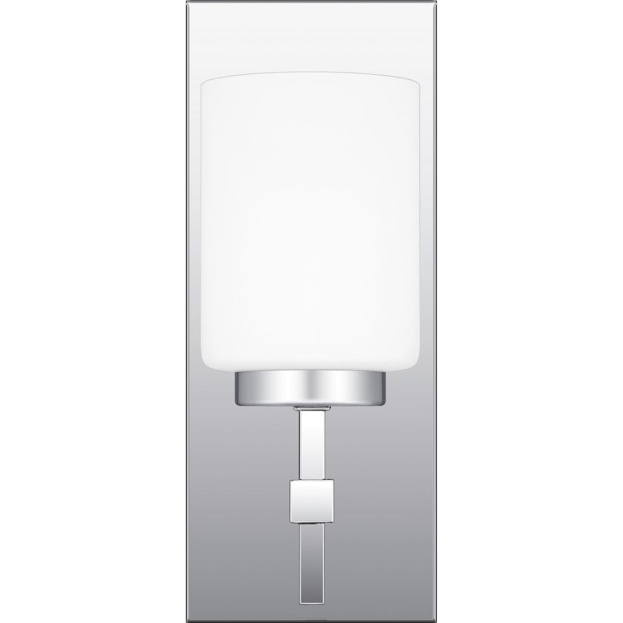 Wilburn 1 Light Wall Sconce, Opal Etched